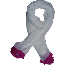 Φουλάρι Ροζ Φούξια 20170123_175941, 231cm x 75cm